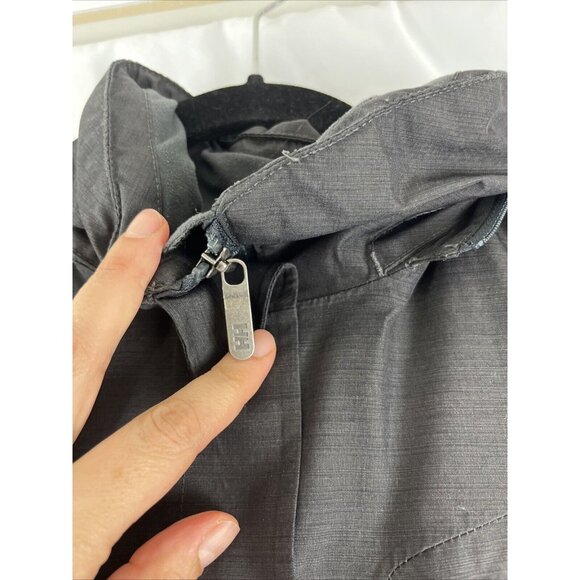 Helly Hansen Black Jacket Women's Size S w/ Faux Fur Zip-Off Hood - Picture 6 of 14